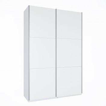 Шкаф-купе ЛАЙТ Е1, 220×160×58, Белый перламутр